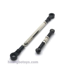 HB-Toys ZP1001 Upgrade Parts Metal Front Axle Steering Tie Rods Black