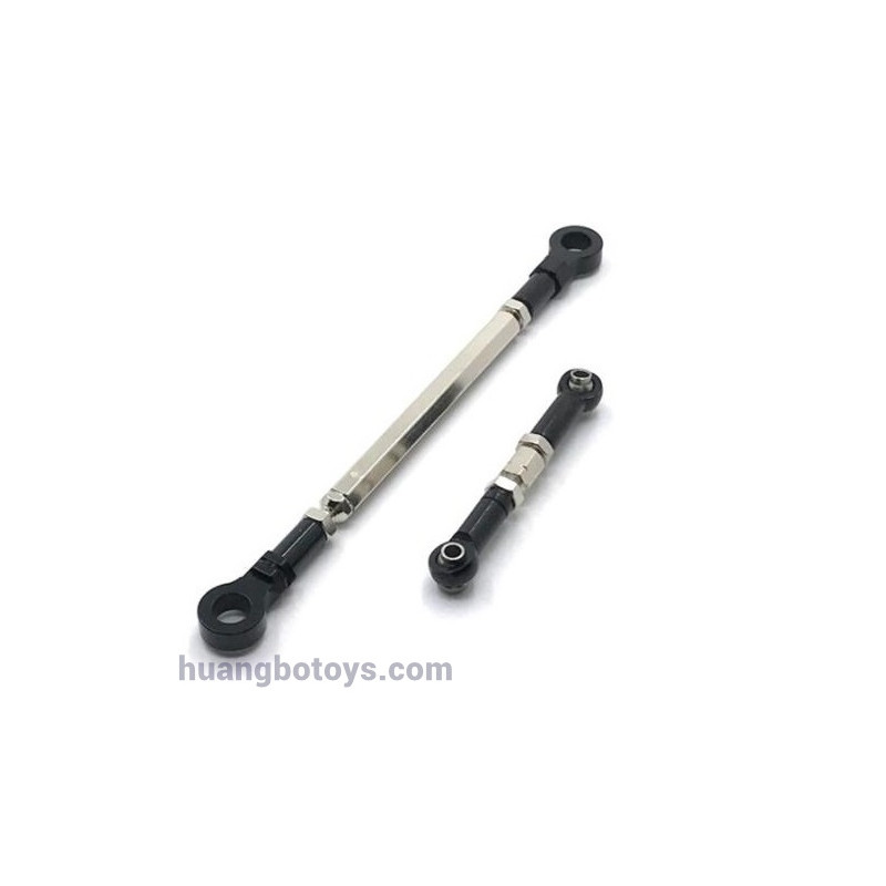 HB-Toys ZP1001 Upgrade Parts Metal Front Axle Steering Tie Rods Black HB-Toys ZP1001 Upgrade Parts Metal Front Axle Steering Tie Rods Black