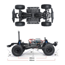 HB ZP1010 1/10 2.4G 4WD RC Car