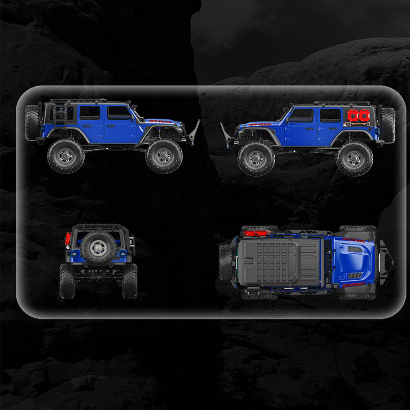 HuangBo HB Toys R1013 RC Crawler, 1/10 2.4G 4WD RC Car