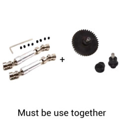 HB-TOYS ZP1001 Parts Upgrade Metal Drive Shaft+Gear Kit