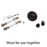 HB-TOYS ZP1002 Parts Upgrade Metal Retractable Transmission Gear Kit + Shaft