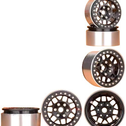 HB-TOYS R1002 Parts Metal Wheel Hub Black