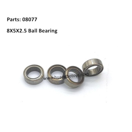 HB R1001 RC Car Parts 08077 Bearing 8*5*2.5
