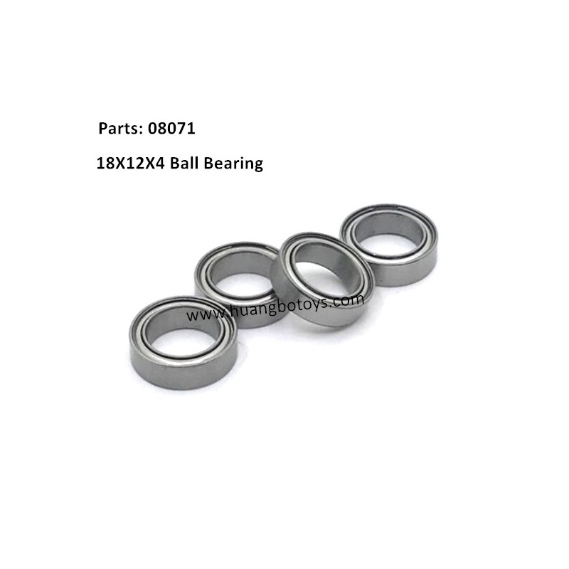HB R1001 RC Car Parts 08071 Bearing 18*12*4 HB R1001 RC Car Parts 08071 Bearing 18*12*4