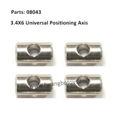 Accessories 08043 For HB R1001 R1002 R1003 Parts 3.4X6 Universal Positioning Axis