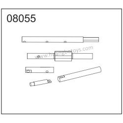 Accessories 08055 For HB R1001 R1002 R1003 Parts Speed Conversion Axle