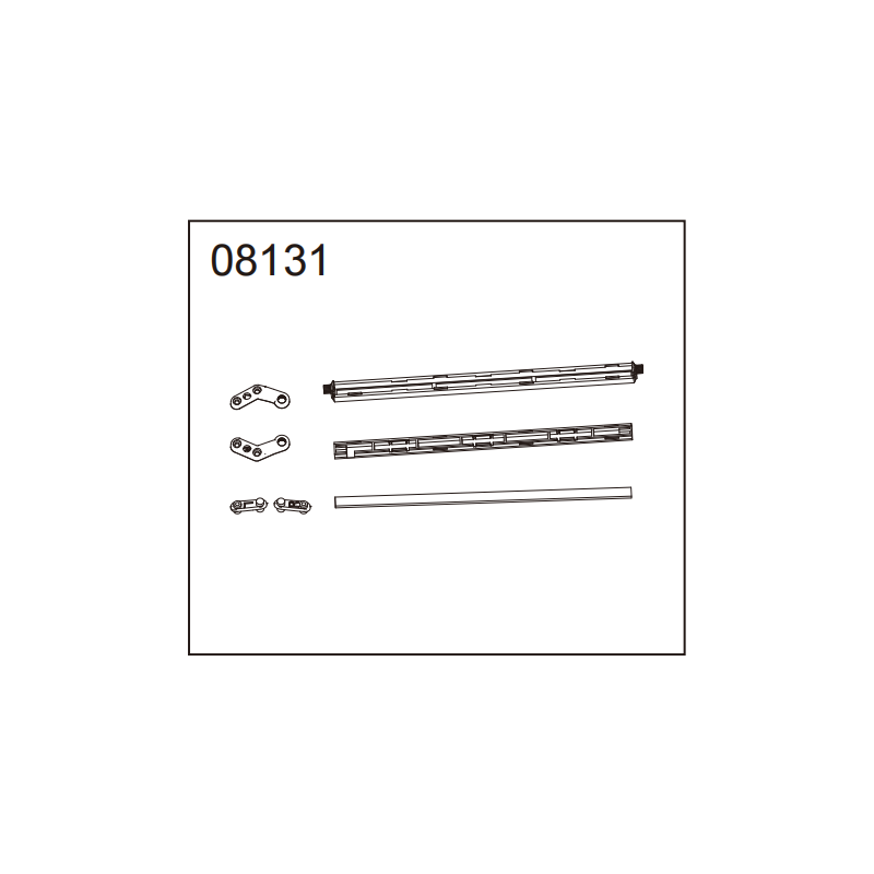 HB-TOYS R1011 Parts 08131 Roof Light Bar Set HB-TOYS R1011 Parts 08131 Roof Light Bar Set