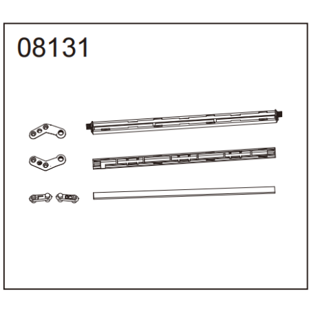 HB-TOYS R1011 Parts 08131 Roof Light Bar Set