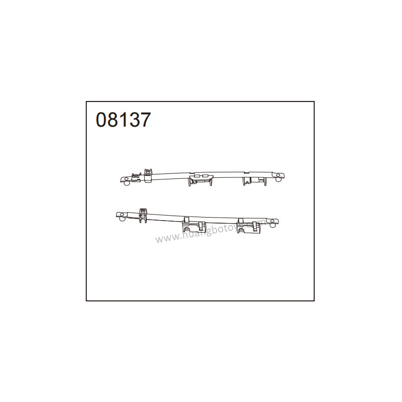 Accessories 08137 For HB R1011 R1012 R1013 Parts Connectors Of Left And Right Car Shell Accessories 08137 For HB R1011 R1012 R1013 Parts Connectors Of Left And Right Car Shell