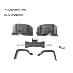 Accessories ZPC10006 For HB Toys ZP1007 Parts Rear Wheel Fender