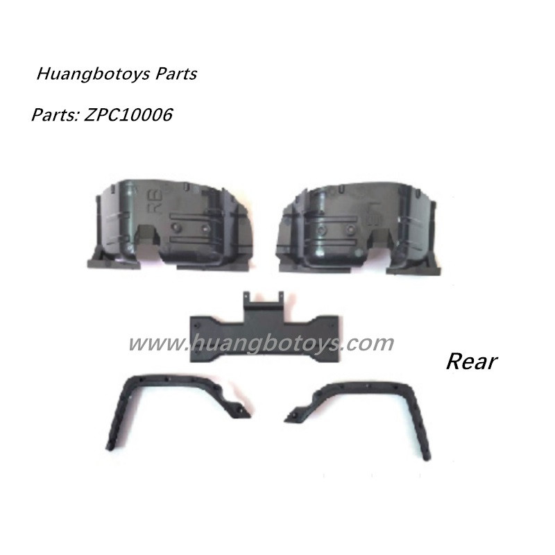 Accessories ZPC10006 For HB Toys ZP1007 Parts Rear Wheel Fender Accessories ZPC10006 For HB Toys ZP1007 Parts Rear Wheel Fender