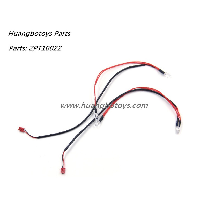 Accessories ZPT10022 For HB Toys ZP1008 Parts Front And Rear LED Light Accessories ZPT10022 For HB Toys ZP1008 Parts Front And Rear LED Light