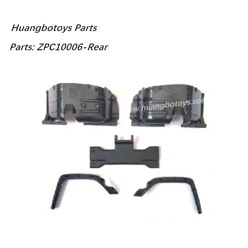 Accessories ZPC10006 For HB Toys ZP1008 Parts Rear Wheel Fender Accessories ZPC10006 For HB Toys ZP1008 Parts Rear Wheel Fender