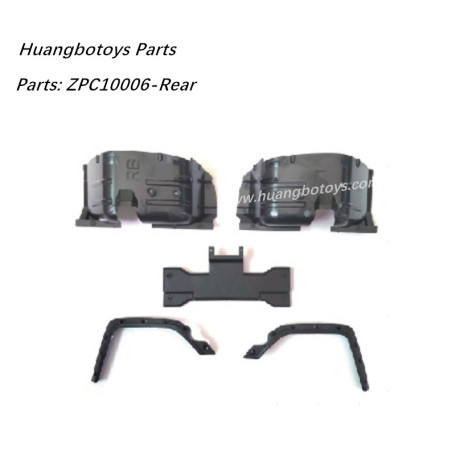 Accessories ZPC10006 For HB Toys ZP1008 Parts Rear Wheel Fender