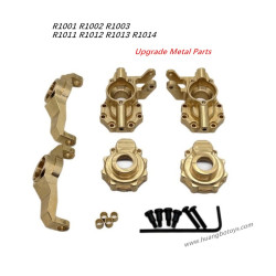 Huangbo HB R1001 R1002 R1003 Upgrde Metal Front Axle Seat-Brass