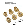 HB Toys R1001 R1002 R1003 Upgrade Parts Metal Rear Hub-Brass