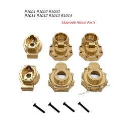 HB Toys R1001 Upgrade Metal Rear Hub-Brass