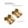 HB R1001 Upgrade Metal Bridge Covers-Brass