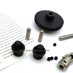 HB ZP1001 Upgrade Parts Metal Drive Shaft+Gear Kit