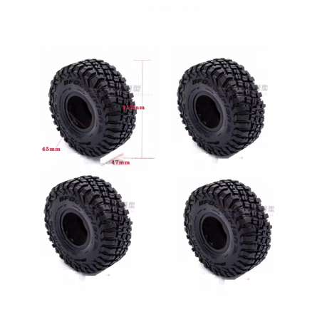 HB-TOYS R1001 R1002 R1003 Upgrade Parts Wheel Skin For The Metal Bone