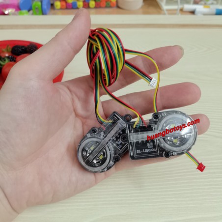 HB-TOYS R1002 RC Car Parts Front Headlamp 08003+08004